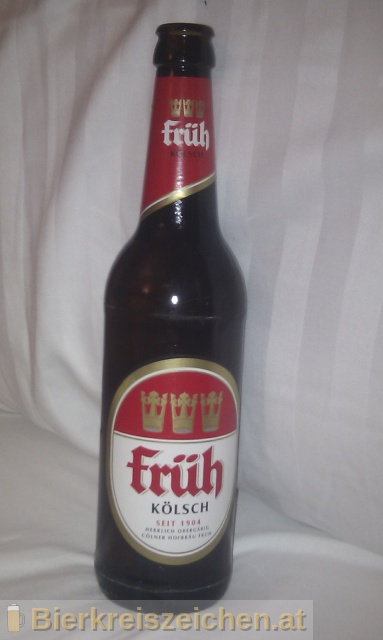 Foto eines Bieres der Marke Früh Kölsch aus der Brauerei Früh