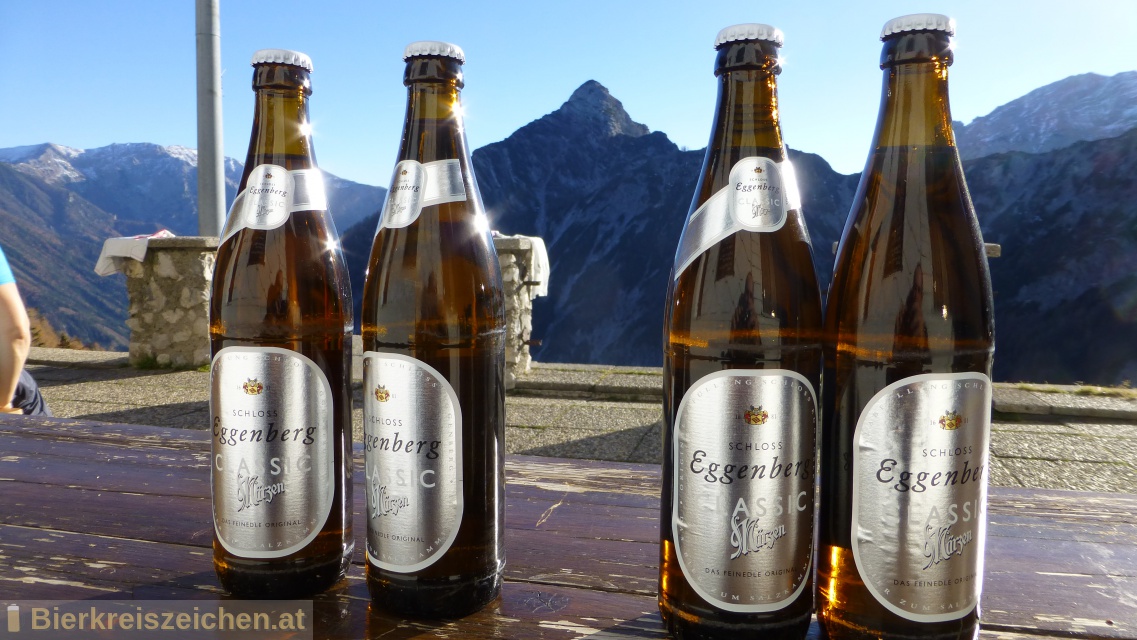 Foto eines Bieres der Marke Classic Märzen aus der Brauerei Schloss Eggenberg