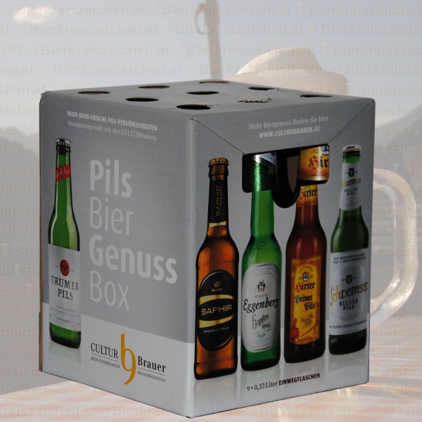 Produktinfo CULTURBrauer Pils Bier Genuss Box 2017