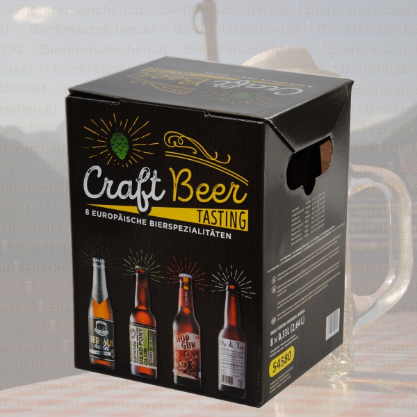 Produktinfo Craft Beer Tasting - 8 Europäische Bierspezialitäten