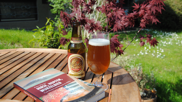 Ein sonniges Pltzchen mit Bier und Buch.