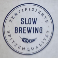 Slow Brewing Logo - Blau auf wei�em Hintergrund
