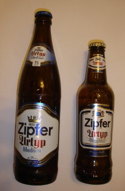 Neue 0,33 Liter Flasche von Zipfer