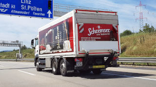 Fahrzeuge zur Schremser Brauerei