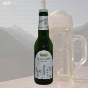 Produktfoto l Ljus Lager (Bierflasche)