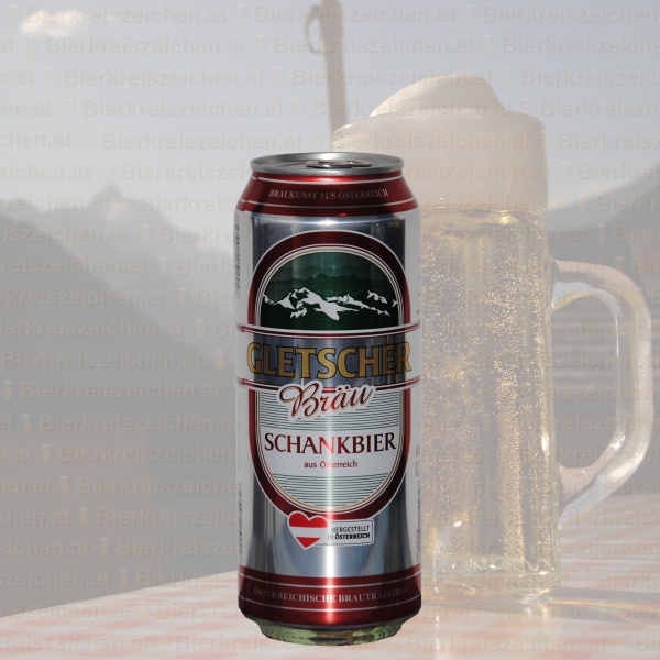 Gletscher Bru Schankbier